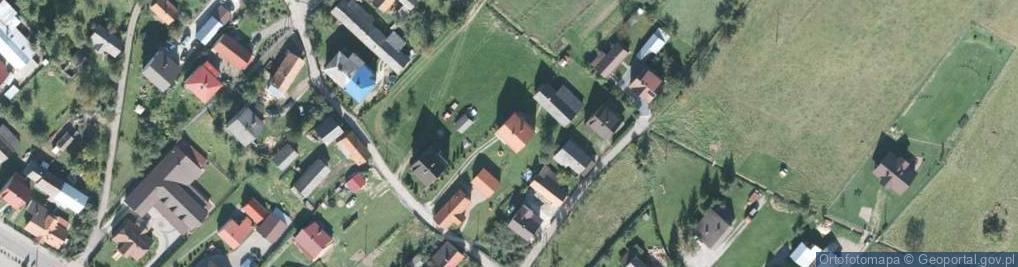 Zdjęcie satelitarne Przyborów ul.