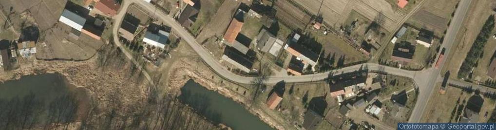 Zdjęcie satelitarne Przyborów ul.