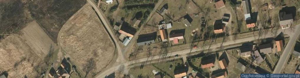 Zdjęcie satelitarne Przyborów ul.