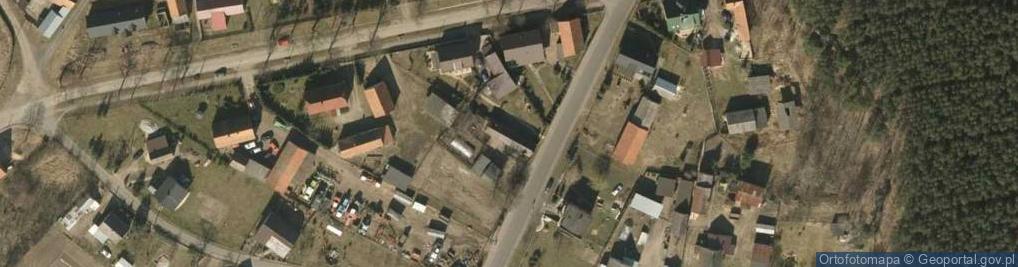 Zdjęcie satelitarne Przyborów ul.