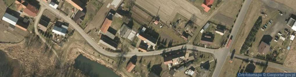 Zdjęcie satelitarne Przyborów ul.