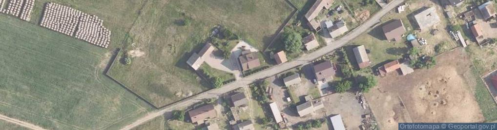 Zdjęcie satelitarne Przyborów ul.
