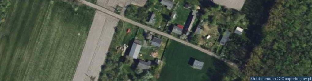 Zdjęcie satelitarne Przybyłów ul.