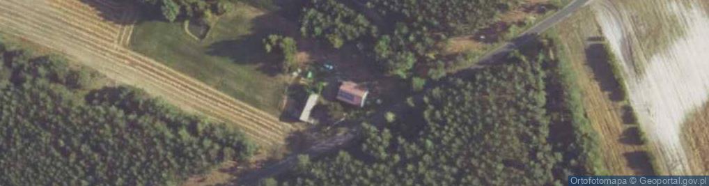 Zdjęcie satelitarne Przybyłów ul.
