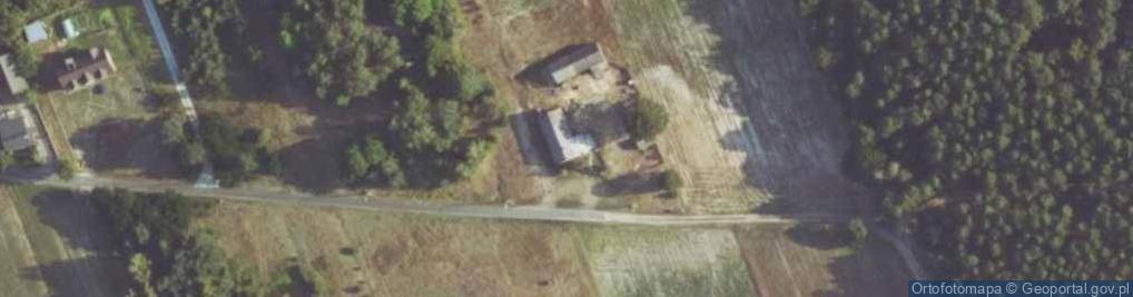 Zdjęcie satelitarne Przybyłów ul.