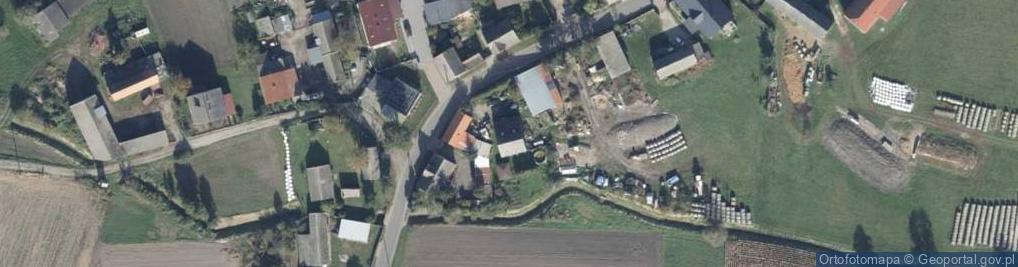 Zdjęcie satelitarne Przybyszów ul.