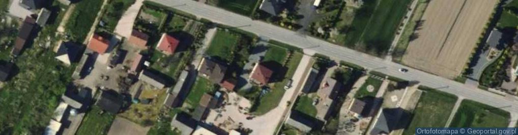 Zdjęcie satelitarne Przybyszów ul.