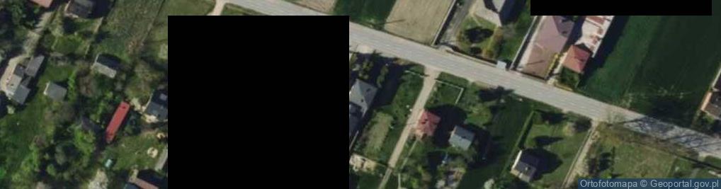 Zdjęcie satelitarne Przybyszów ul.