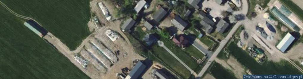 Zdjęcie satelitarne Przybyszyce ul.
