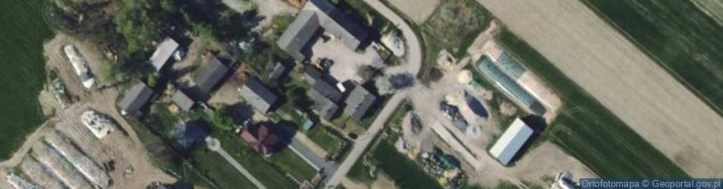 Zdjęcie satelitarne Przybyszyce ul.