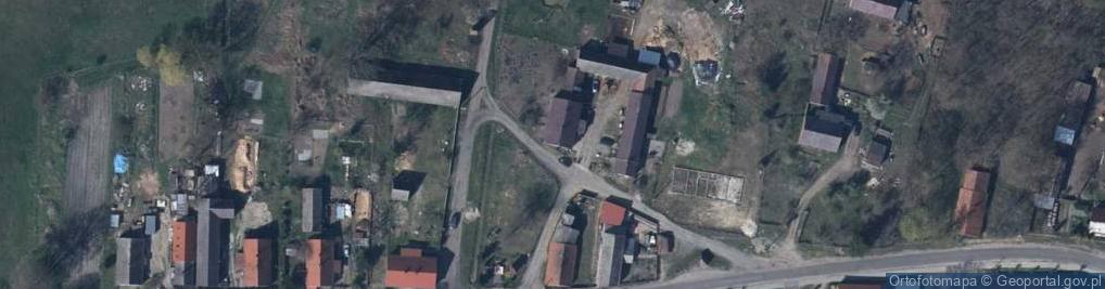 Zdjęcie satelitarne Przychów ul.