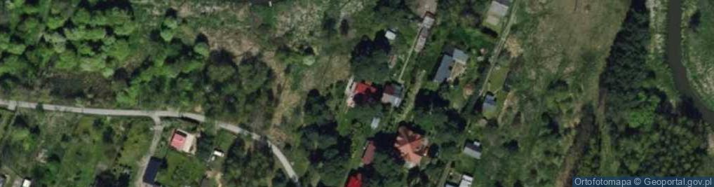 Zdjęcie satelitarne Przygłów Las ul.