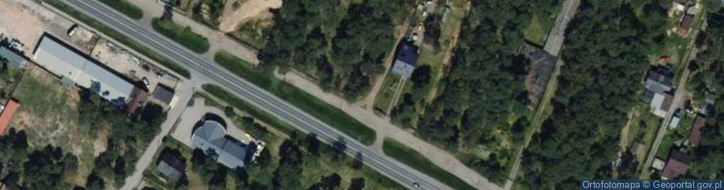 Zdjęcie satelitarne Przygłów Las ul.