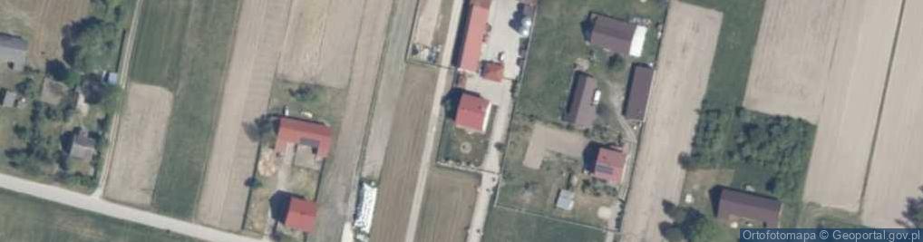 Zdjęcie satelitarne Przygradów ul.