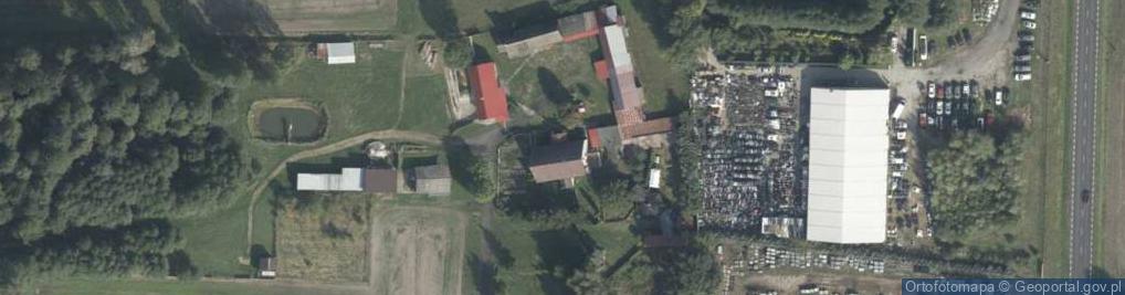 Zdjęcie satelitarne Przyłęk ul.