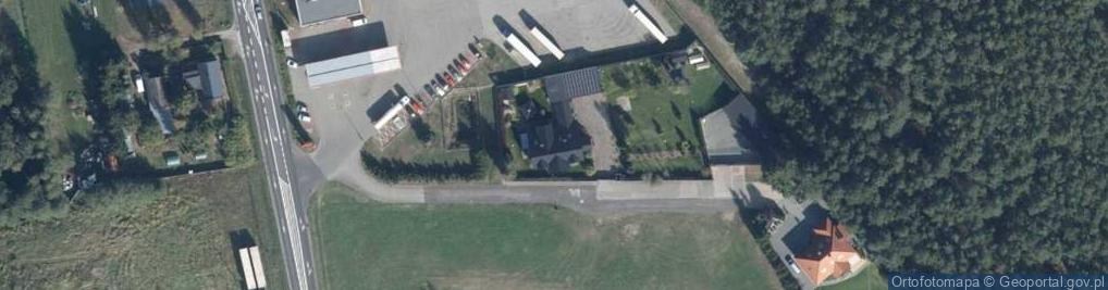 Zdjęcie satelitarne Przyłęk ul.