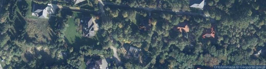 Zdjęcie satelitarne Przy Murze ul.
