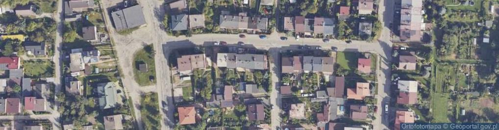 Zdjęcie satelitarne Przodowników ul.