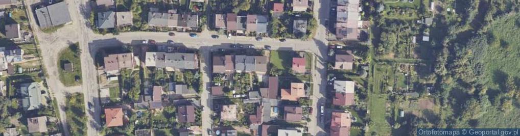 Zdjęcie satelitarne Przodowników ul.