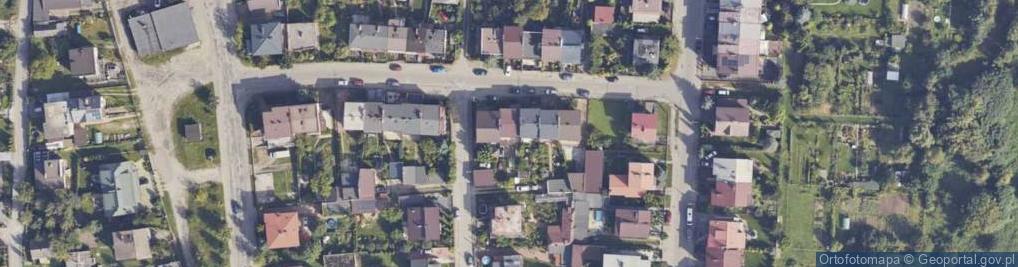 Zdjęcie satelitarne Przodowników ul.