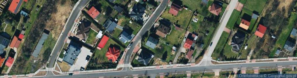 Zdjęcie satelitarne Protazego ul.