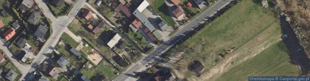 Zdjęcie satelitarne Przedborska ul.