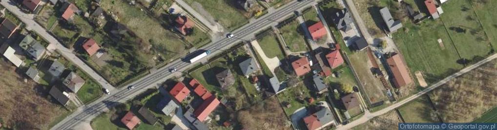 Zdjęcie satelitarne Przedborska ul.
