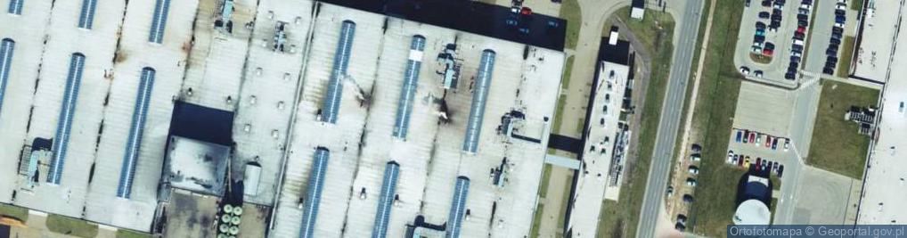 Zdjęcie satelitarne Przedsiębiorców ul.