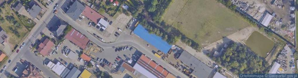 Zdjęcie satelitarne Przemysłowa ul.