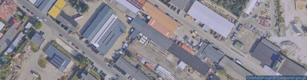 Zdjęcie satelitarne Przemysłowa ul.