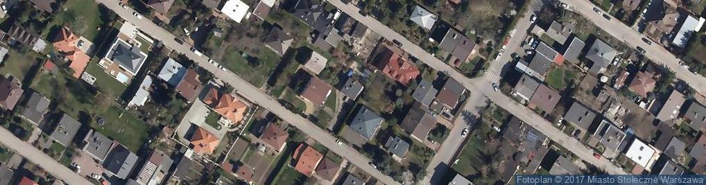 Zdjęcie satelitarne Projektowana ul.