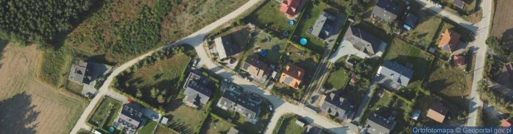 Zdjęcie satelitarne Promienna ul.