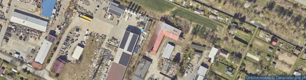 Zdjęcie satelitarne Przemysłowa ul.