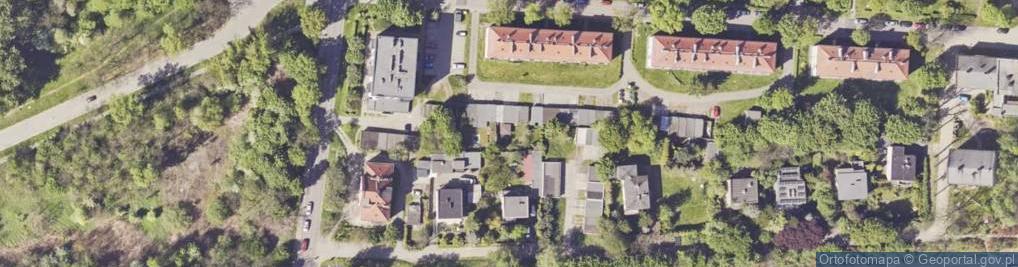 Zdjęcie satelitarne Przy Kolei ul.