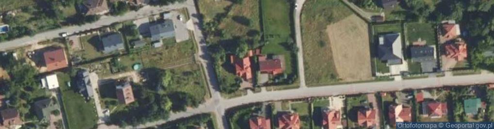 Zdjęcie satelitarne Promienista ul.