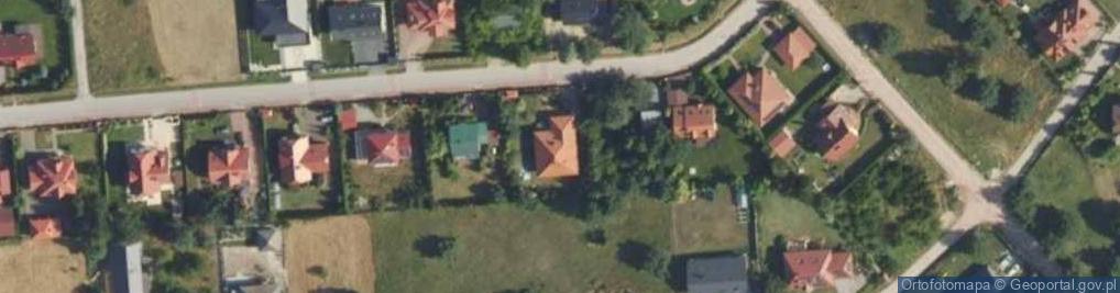 Zdjęcie satelitarne Promienista ul.