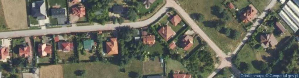 Zdjęcie satelitarne Promienista ul.