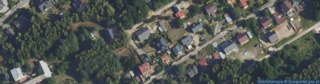 Zdjęcie satelitarne Pruszkowska ul.