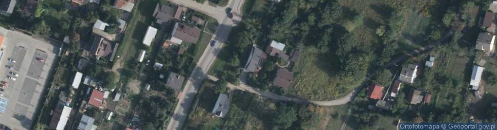 Zdjęcie satelitarne Próżna ul.