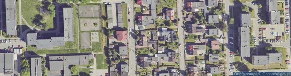 Zdjęcie satelitarne Przyjaźni ul.