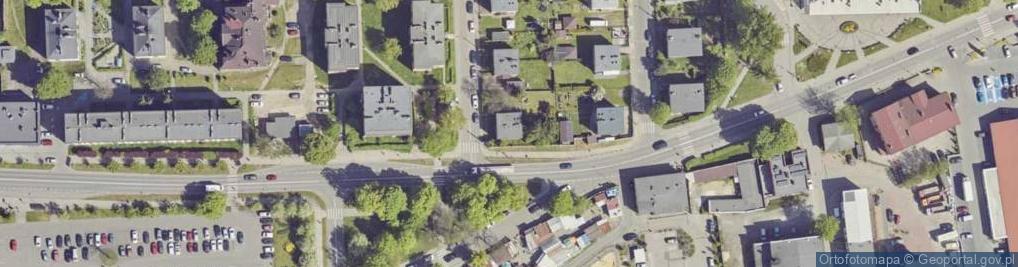 Zdjęcie satelitarne Przyjaźni ul.