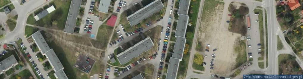 Zdjęcie satelitarne Prusa Bolesława ul.
