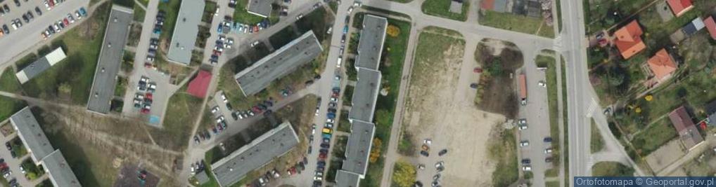 Zdjęcie satelitarne Prusa Bolesława ul.