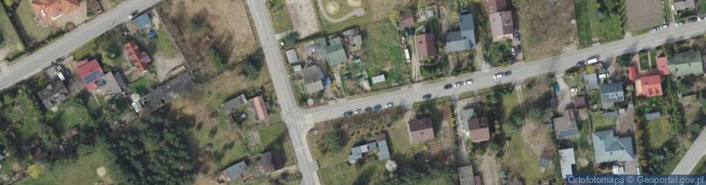 Zdjęcie satelitarne Przechodnia ul.