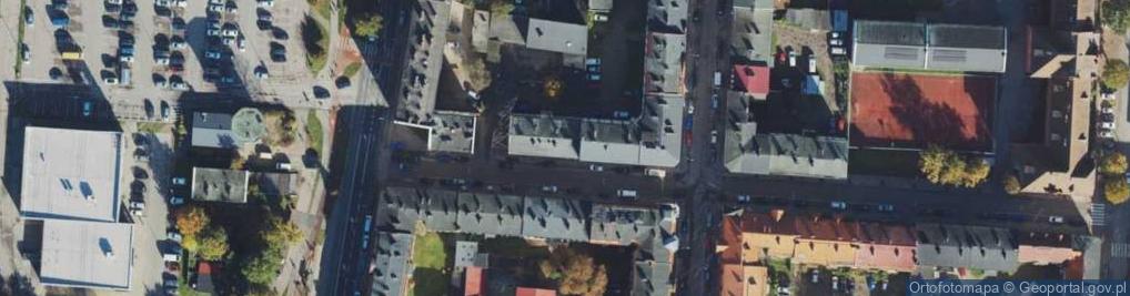 Zdjęcie satelitarne Prusa Bolesława ul.