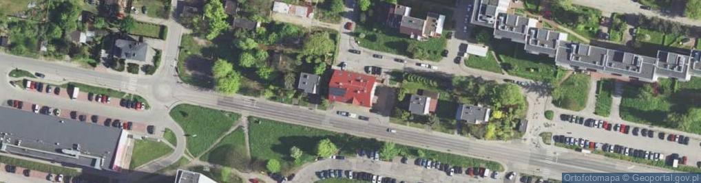 Zdjęcie satelitarne Prusa Bolesława ul.