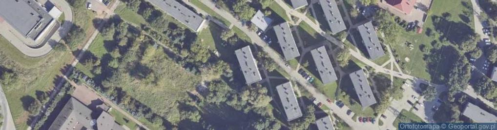 Zdjęcie satelitarne Przyjazna ul.