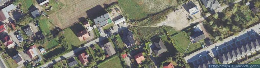 Zdjęcie satelitarne Przyjaciół ul.
