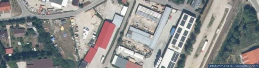 Zdjęcie satelitarne Przemysłowa ul.