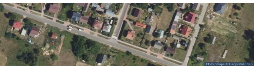 Zdjęcie satelitarne Przekątna ul.